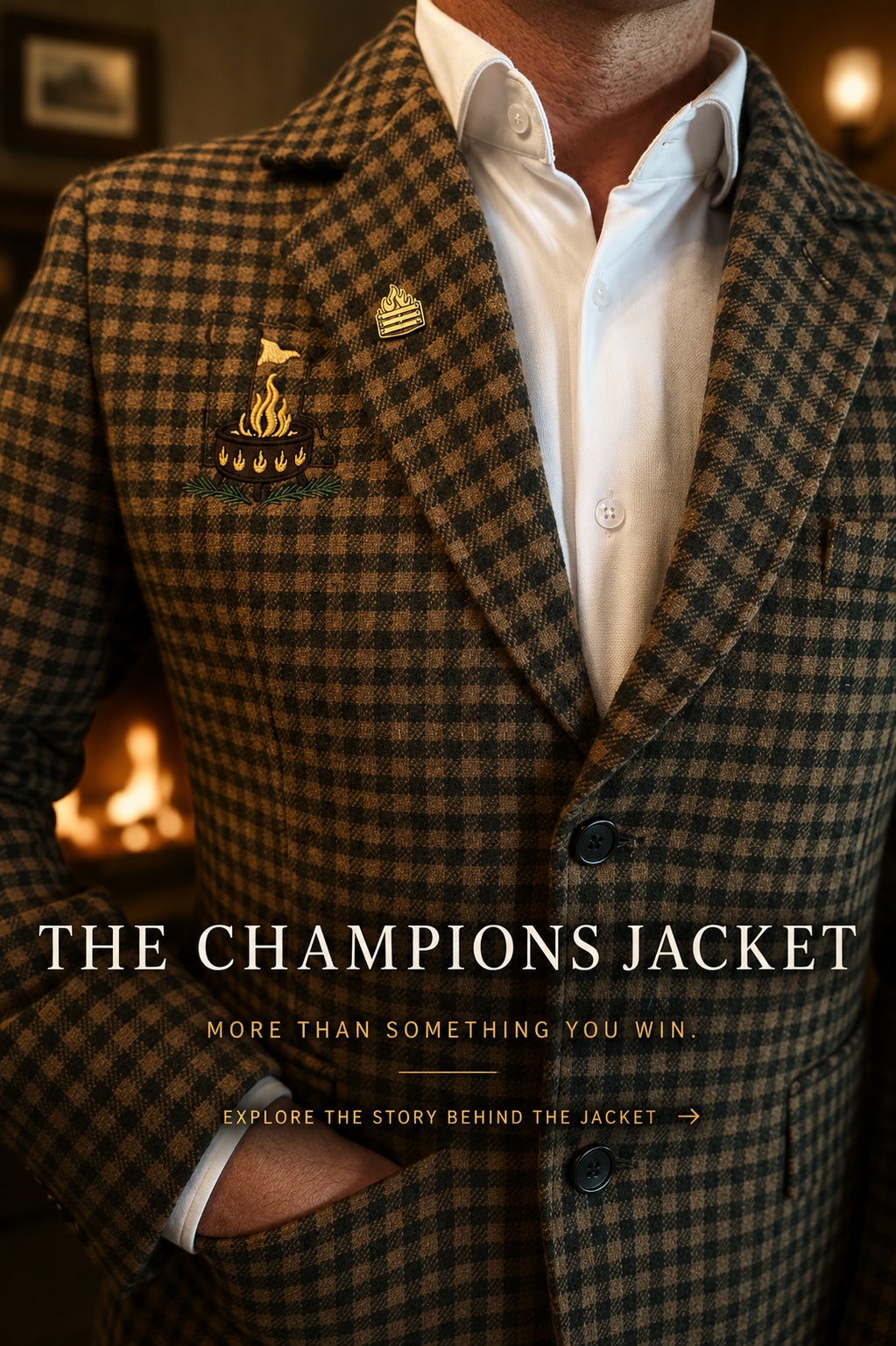 The Champions Jacket — More Than Something You Win. Explore the story behind the Jacket.