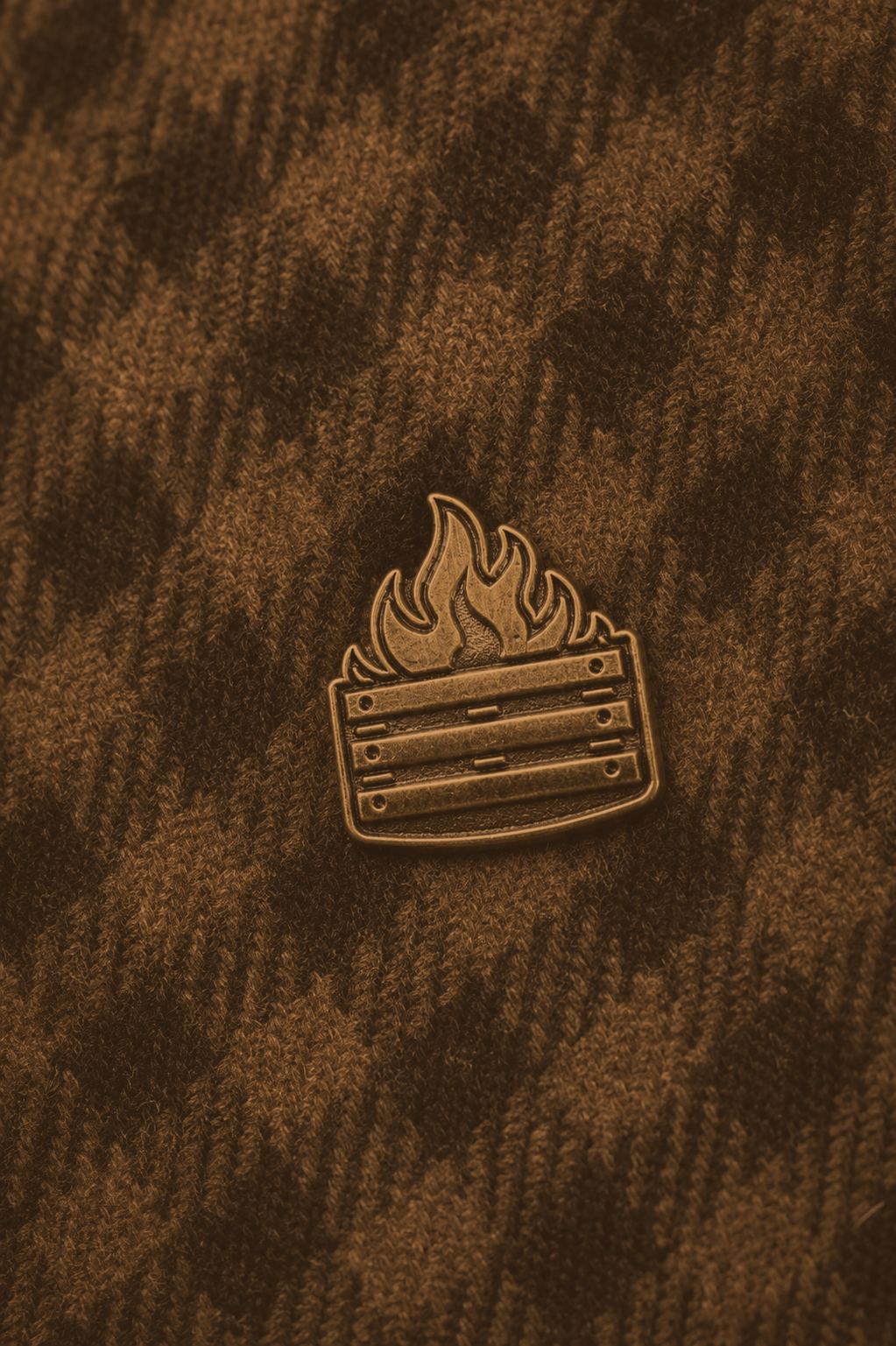 Antique Bronze Legacy Pin