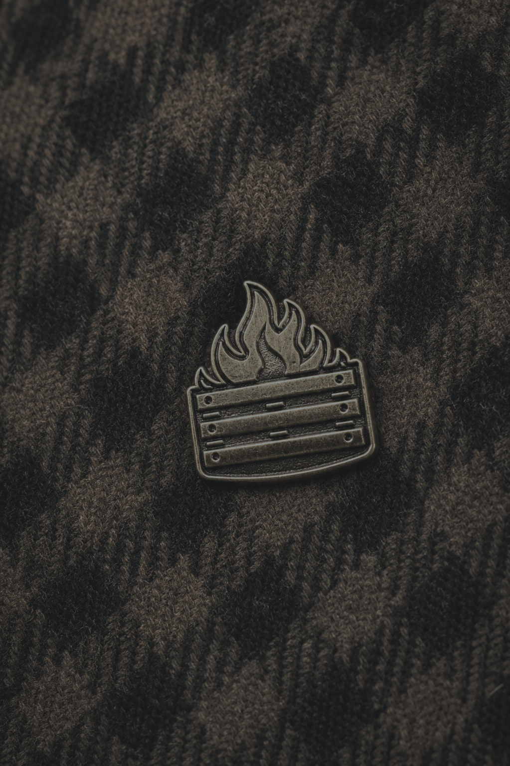Gunmetal Legacy Pin
