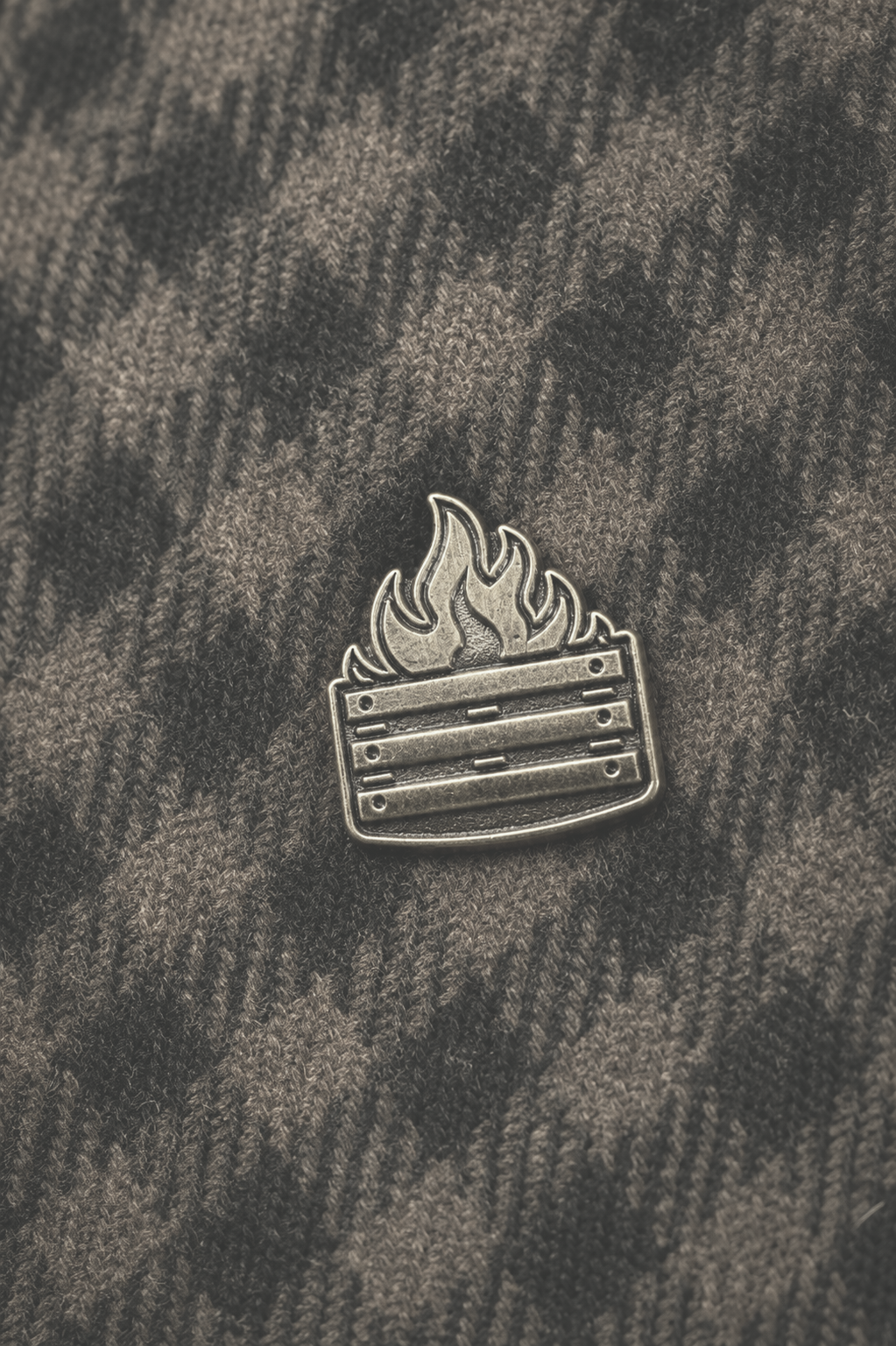 Antique Silver Legacy Pin